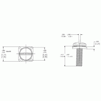 7/16 SEMS SCREW